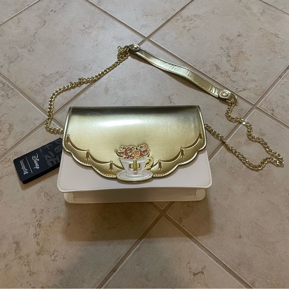 Loungefly Handbags - NWT Loungefly Cinderella 1950 Mice Crossbody Clutch Purse Bag Jaq Gus Lucifer